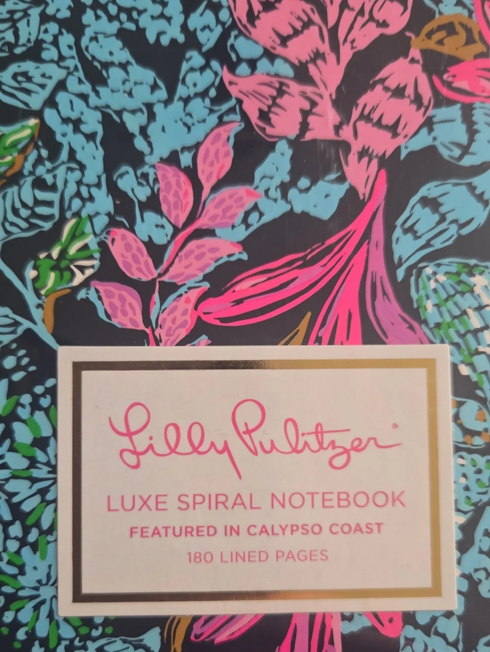 Lilly Pulitzer Luxe Spiral Notebook